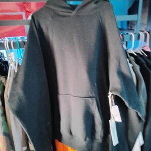 Essentials Black Men's Hoodie